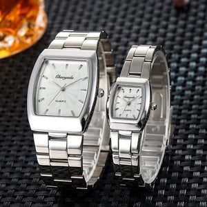 Planet Gates Couples lovers stainless steel quartz wristwatches ladies gentleman dress simple business fashion bracelet watch