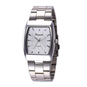 Planet Gates Couples lovers stainless steel quartz wristwatches ladies gentleman dress simple business fashion bracelet watch