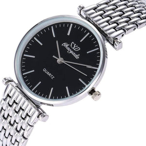 Planet Gates Couples lovers stainless steel quartz wristwatches office ladies gentleman dress simple business bracelet watch