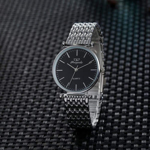 Planet Gates Couples lovers stainless steel quartz wristwatches office ladies gentleman dress simple business bracelet watch
