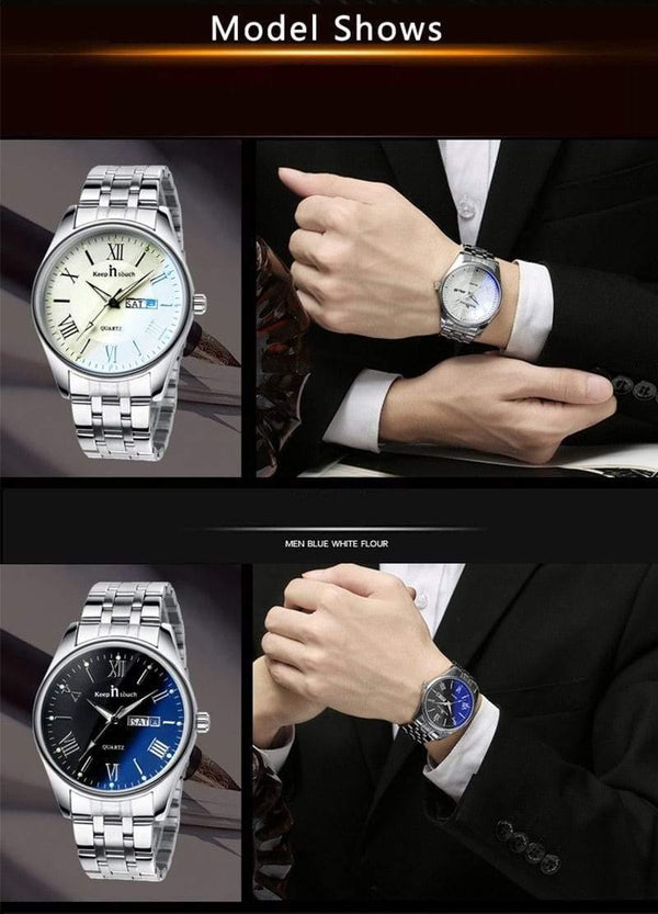 Planet Gates Couples Watch For Lovers Business Luxury Men and Women Wristwatches Quartz Waterpoof Calerdar Wedding Gifts