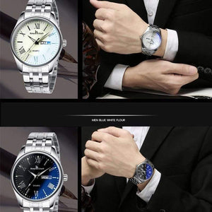 Planet Gates Couples Watch For Lovers Business Luxury Men and Women Wristwatches Quartz Waterpoof Calerdar Wedding Gifts