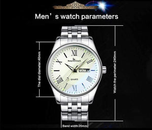 Planet Gates Couples Watch For Lovers Business Luxury Men and Women Wristwatches Quartz Waterpoof Calerdar Wedding Gifts