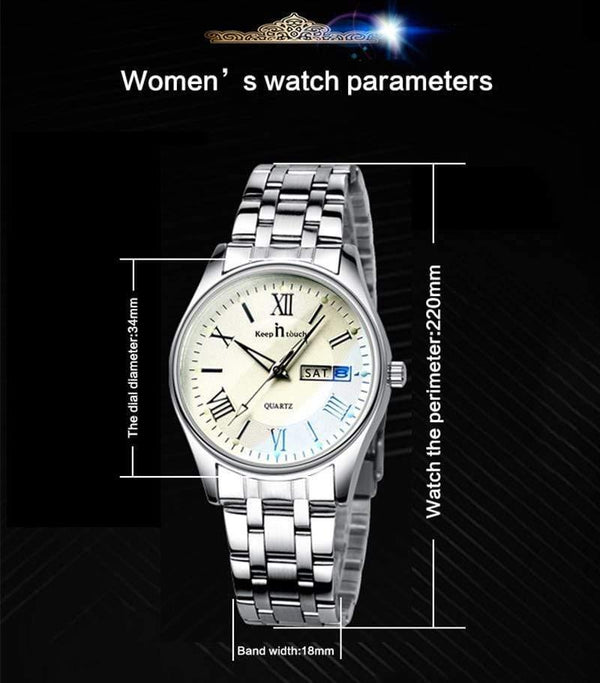 Planet Gates Couples Watch For Lovers Business Luxury Men and Women Wristwatches Quartz Waterpoof Calerdar Wedding Gifts