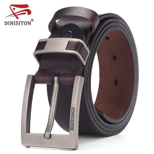 Cow Genuine Leather Belts For Men Luxury Men's Belt Leather Belt Alloy Buckle Casual Male Vintage Strap Ceinture Homme