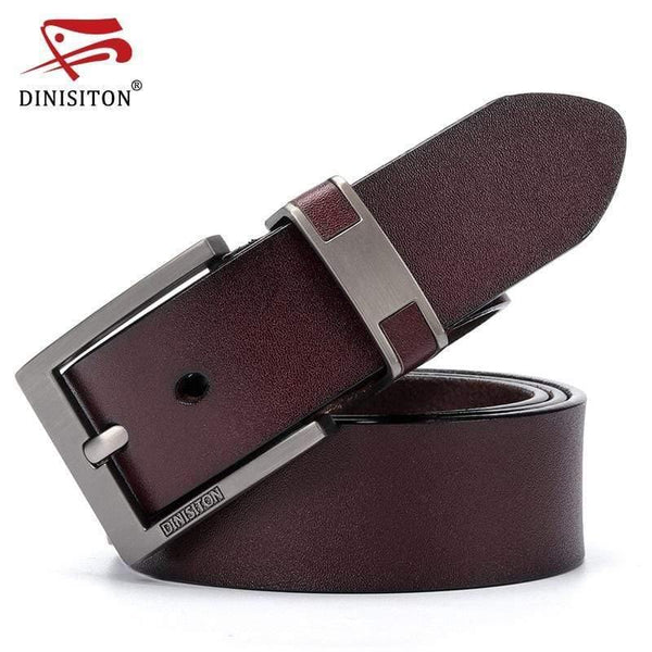 Cow Genuine Leather Belts For Men Luxury Men's Belt Leather Belt Alloy Buckle Casual Male Vintage Strap Ceinture Homme