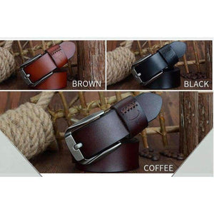 Planet Gates COWATHER Мъжки колани от естествена кожа с катарама, винтидж стил, 130 см, висококачествен мъжки колан, cinturones hombre, безплатна доставка