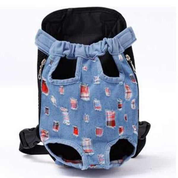 Planet Gates Cowboy / L Carrier Backpack Mesh Camouflage Outdoor Travel Products Breathable Shoulder Handle Bags for Small Dog Cats Pet Bag