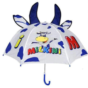 Planet Gates Cows Cartoon Children Umbrella animation creative  long-handled 3D ear modeling kids umbrella For boys girls