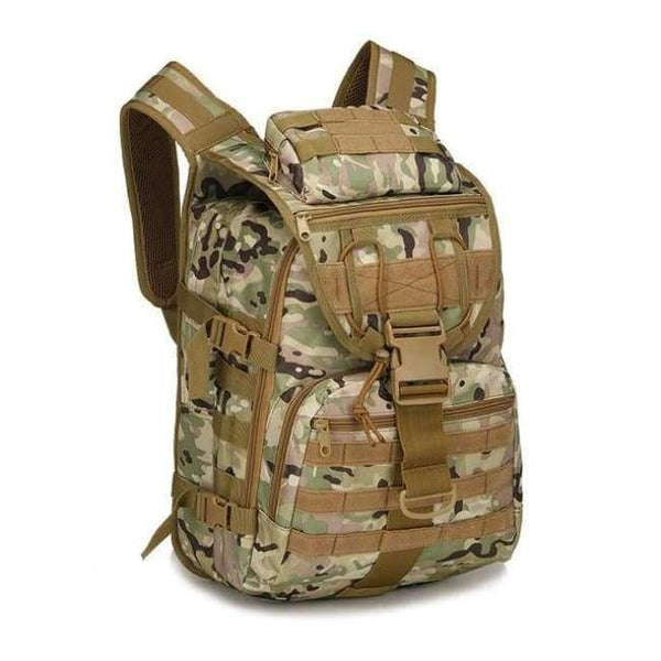 Planet Gates CP camouflage / Other Military Tactical Backpack for Fishing Hunting Assault Backpack Climbing Hiking Camping Army Waterproof Bug Small Rucksack