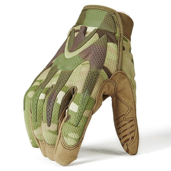 Planet Gates CP / China / M Camouflage Tactical Army Gloves Men SWAT Military Equipment Full Finger Glove CP Camo Paintball