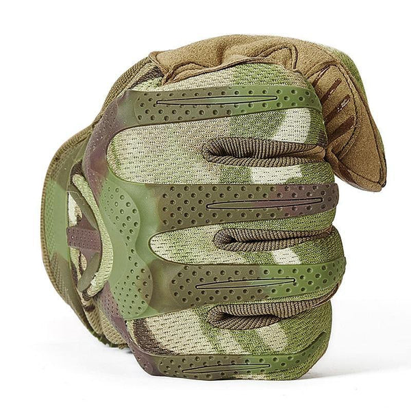 Planet Gates CP / China / M Camouflage Tactical Army Gloves Men SWAT Military Equipment Full Finger Glove CP Camo Paintball