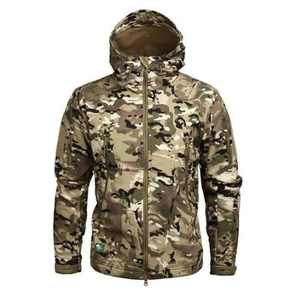 Planet Gates CP / L Mege Brand Clothing Men Military Jacket US Army Tactical Sharkskin Softshell Autumn Winter Outerwear Camouflage Jacket and Coat