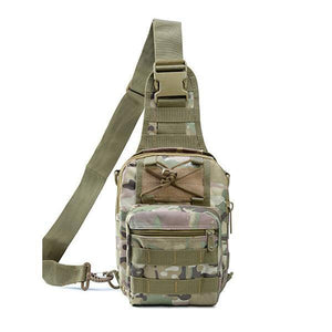 Planet Gates CP Men Women Military Bag Tactical Chest Bags Unisex Fashion Camouflage HandBags Cool Camping Hiking Travel Shoulder Bags