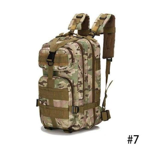 Planet Gates CP Outdoor Backpack Military Tactical Wear-resisting Travel Camping Hiking Practical Pack Camouflage Airsoft Hunting Bag JC