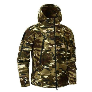 Planet Gates CP / S Mege Brand Autumn Winter Military Fleece Camouflage Tactical Men's Clothing Polar Warm Multicam Army Men Coat Outwear Hoodie
