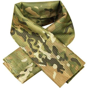 Planet Gates CP Tactical Military camouflage Scarf Cool Airsoft Tactical Multifunctional  Army Mesh Breathable Scarf Wrap Mask Shemagh Veil