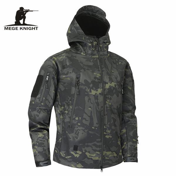 Planet Gates CPBK / XS Men's Military Camouflage Fleece Jacket Army Tactical Clothing  Multicam Male Camouflage Windbreakers