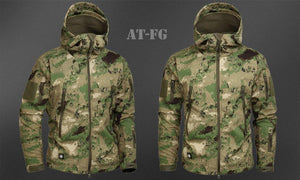 Planet Gates CPOD / XS Men's Military Camouflage Fleece Jacket Army Tactical Clothing  Multicam Male Camouflage Windbreakers