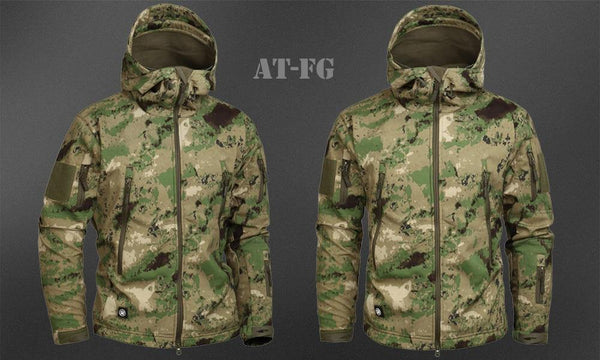 Planet Gates CPOD / XS Men's Military Camouflage Fleece Jacket Army Tactical Clothing  Multicam Male Camouflage Windbreakers