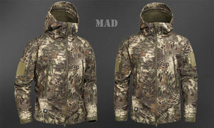 Planet Gates CPOD / XS Men's Military Camouflage Fleece Jacket Army Tactical Clothing  Multicam Male Camouflage Windbreakers