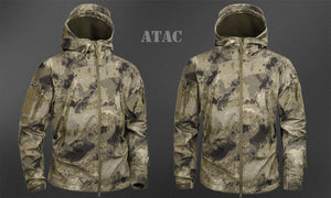 Planet Gates CPOD / XS Men's Military Camouflage Fleece Jacket Army Tactical Clothing  Multicam Male Camouflage Windbreakers