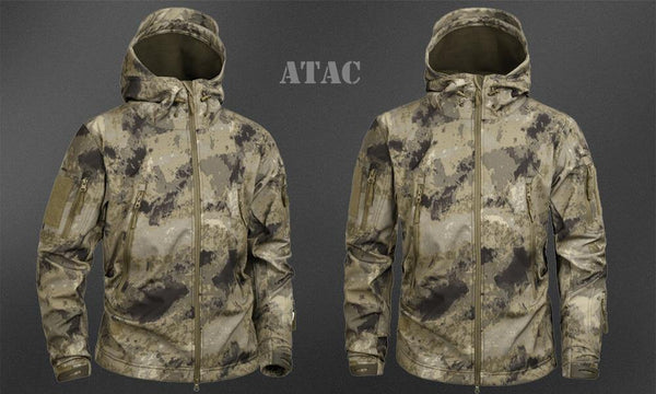Planet Gates CPOD / XS Men's Military Camouflage Fleece Jacket Army Tactical Clothing  Multicam Male Camouflage Windbreakers