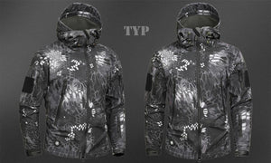 Planet Gates CPOD / XS Men's Military Camouflage Fleece Jacket Army Tactical Clothing  Multicam Male Camouflage Windbreakers