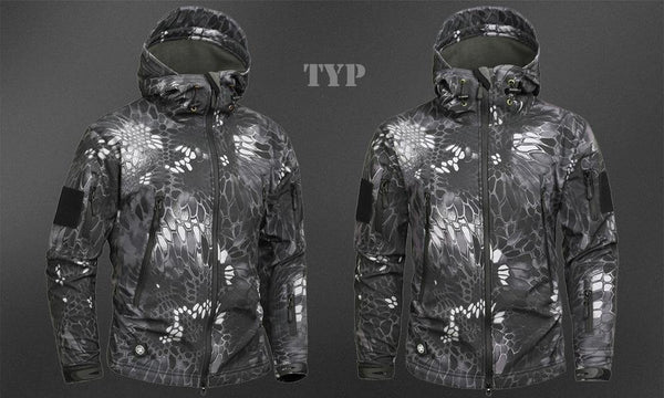 Planet Gates CPOD / XS Men's Military Camouflage Fleece Jacket Army Tactical Clothing  Multicam Male Camouflage Windbreakers