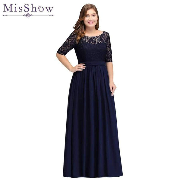 Planet Gates CPS522 Silver / 14 Party evening dresses 2018 Mother of the Bride dresses Chiffon Lace Plus size Long Evening gown Backless dress with Bow