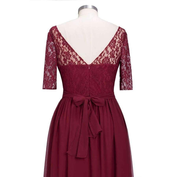 Planet Gates CPS522 Silver / 14 Party evening dresses 2018 Mother of the Bride dresses Chiffon Lace Plus size Long Evening gown Backless dress with Bow