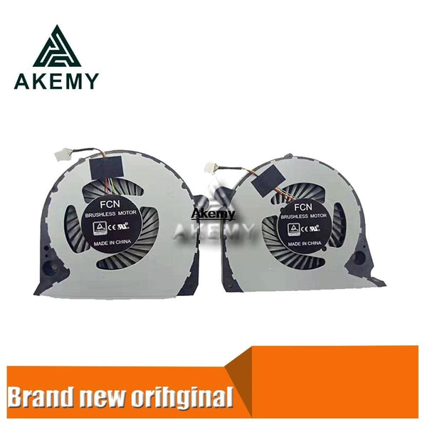 Planet Gates CPU GPU COOLING FAN For DELL Inspiron G7 15-7000 7577 7588 G5-5587 P72F cooler fan 2JJCP FJQS DC5V 0.5A FJQT