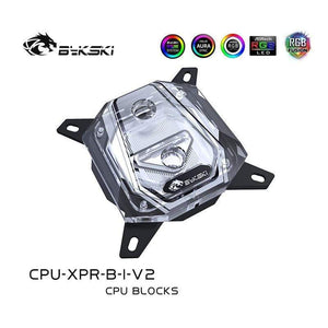 Planet Gates Cpu rgb watercooler para ryzen amd am3 am3 + am4, intel lga 1150 1151 1155 1156 x99 x299 plataforma,rgb edition