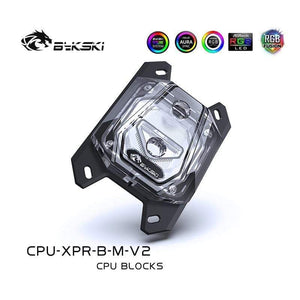 Planet Gates Cpu rgb watercooler para ryzen amd am3 am3 + am4, intel lga 1150 1151 1155 1156 x99 x299 plataforma,rgb edition