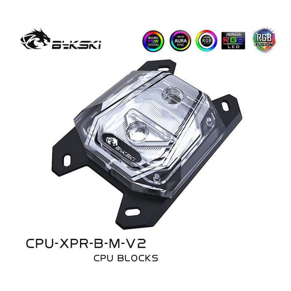 Planet Gates Cpu rgb watercooler para ryzen amd am3 am3 + am4, intel lga 1150 1151 1155 1156 x99 x299 plataforma,rgb edition