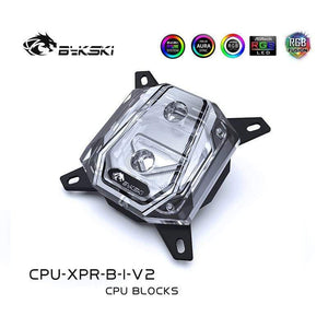 Planet Gates Cpu rgb watercooler para ryzen amd am3 am3 + am4, intel lga 1150 1151 1155 1156 x99 x299 plataforma,rgb edition