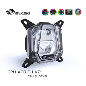 Planet Gates Cpu rgb watercooler para ryzen amd am3 am3 + am4, intel lga 1150 1151 1155 1156 x99 x299 plataforma,rgb edition