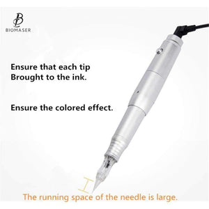 Planet Gates CQ003Black HD video Permanent Makeup Machine Tattoo Machine Rotary Pen with needle For Microblading Eyebrow Lip Gun Tatoo Pen Kits eu