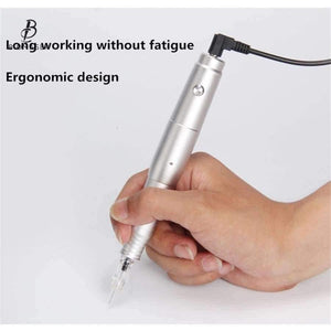 Planet Gates CQ003Black HD video Permanent Makeup Machine Tattoo Machine Rotary Pen with needle For Microblading Eyebrow Lip Gun Tatoo Pen Kits eu