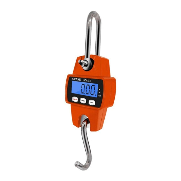 Planet Gates Crane Scale Weight 300kg/50g Digital Electronic Balance LCD for Home Farm Market Heavy Duty Hanging Hook Portable Digital Scales