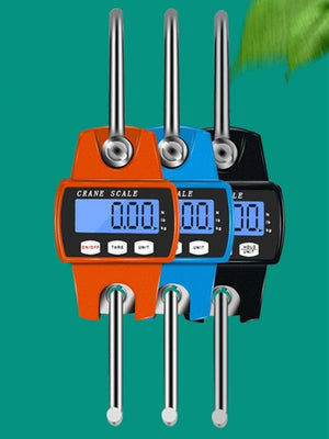 Planet Gates Crane Scale Weight 300kg/50g Digital Electronic Balance LCD for Home Farm Market Heavy Duty Hanging Hook Portable Digital Scales