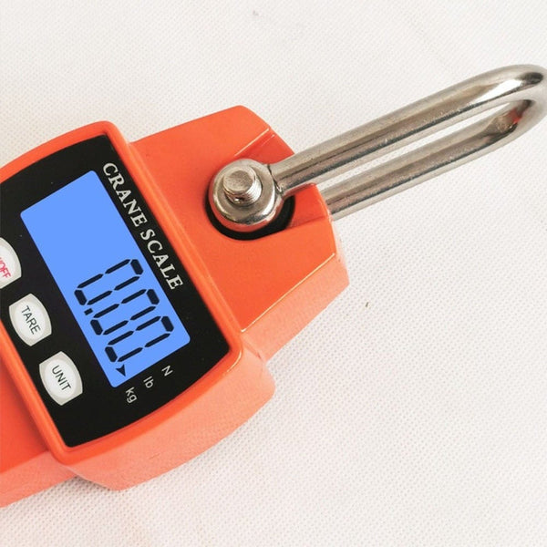 Planet Gates Crane Scale Weight 300kg/50g Digital Electronic Balance LCD for Home Farm Market Heavy Duty Hanging Hook Portable Digital Scales