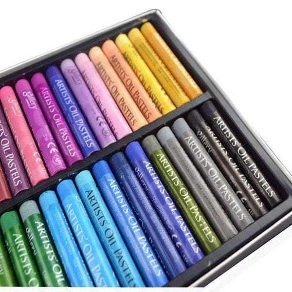 Planet Gates Crayons 50 colors ARTISTS oil pastels for children drug-free child oil painting stick mops Paint By Number Pe