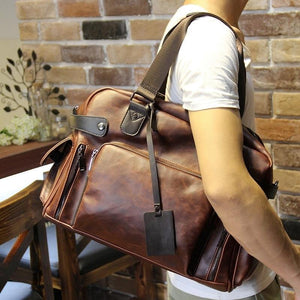 Planet Gates Crazy horse men's bags leisure bag shoulder bag casual bag