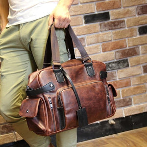 Planet Gates Crazy horse men's bags leisure bag shoulder bag casual bag