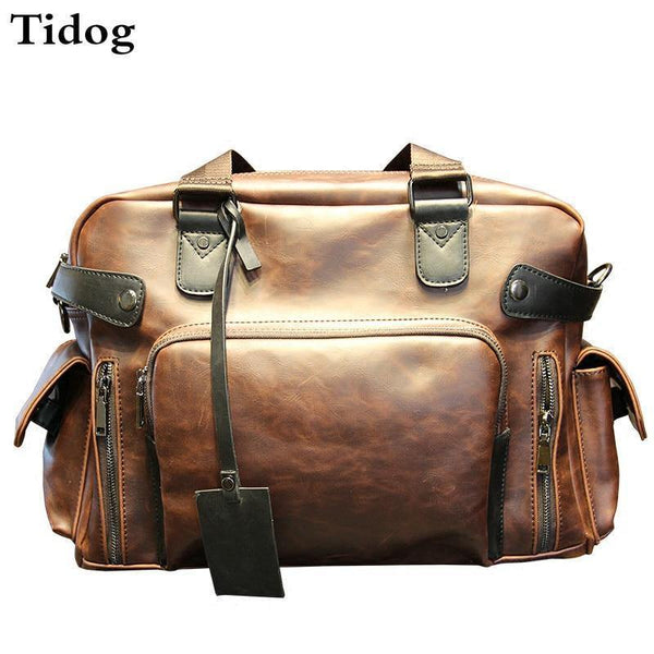 Planet Gates Crazy horse men's bags leisure bag shoulder bag casual bag
