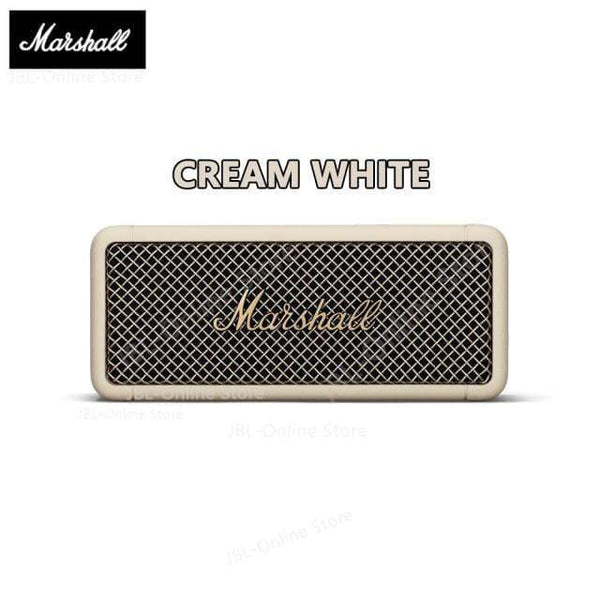 Planet Gates CREAM WHITE MARSHALL EMBERTON Wireless Bluetooth Speaker IPX7 Waterproof Sports Speaker Stereo Bass Sound Outdoor Portable Original Speakers