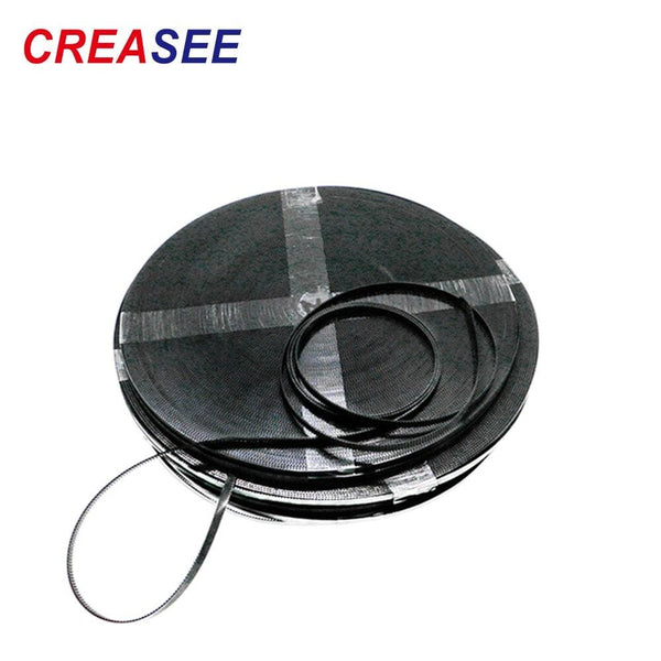 Planet Gates CREASEE Synchronous Bel For 3D Printer Black Rubber 2GT 6mm Timing Belt X Y Axis Belt for Printer  50mm 100mm Printer 3dParts