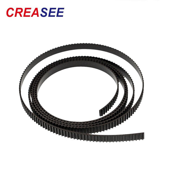 Planet Gates CREASEE Synchronous Bel For 3D Printer Black Rubber 2GT 6mm Timing Belt X Y Axis Belt for Printer  50mm 100mm Printer 3dParts