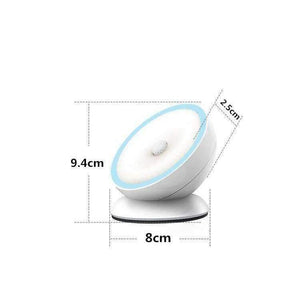 Planet Gates Creative 360 degree rotation LED wireless wall lamp table Bedside bedroom night lamp kids Indoor novelty night light